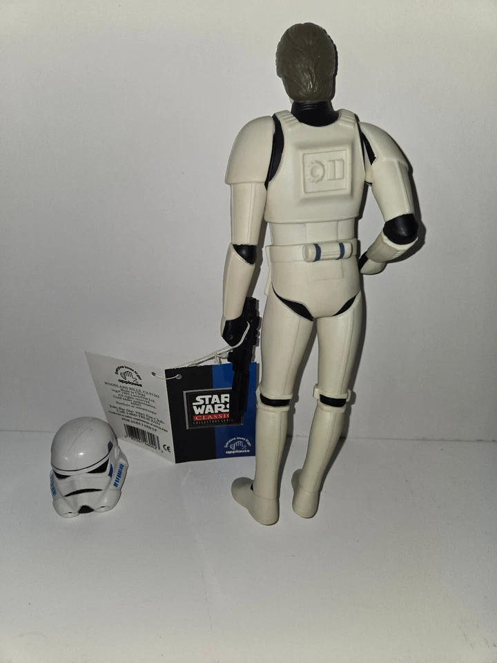 Han Solo en Storm Trooper Disfraz 9 pulgadas Aplausos Star Wars Nuevo con etiqueta Foto 2 de 4