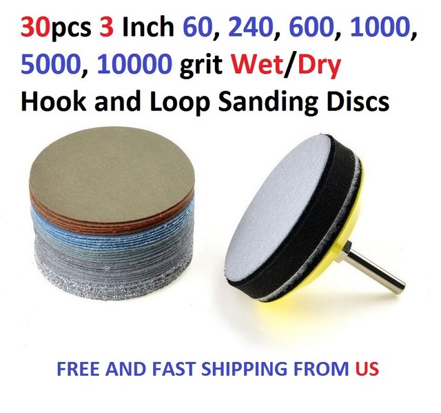 3 inch sanding discs