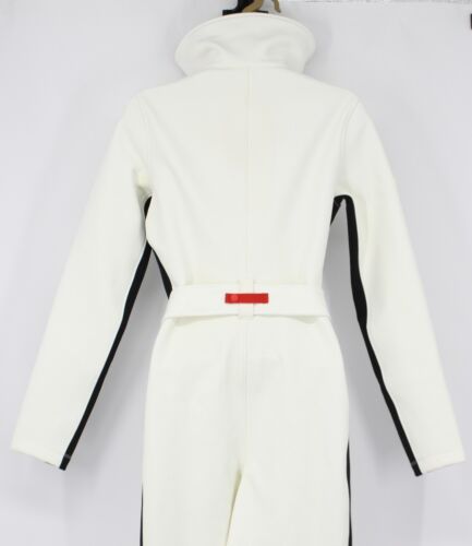 CORDOVA OTB BELTED JUMPSUIT SKI SUIT WOMENS S CLOUD WHITE RRP £1000 AD - Picture 5 of 17