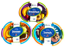 3 Sets:Learning Resources New Sprouts Bundle Breakfast Lunch Dinner - New Sealed