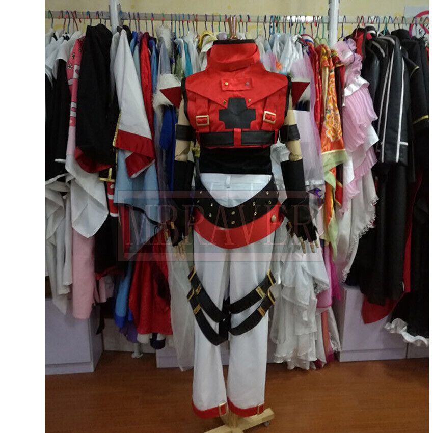 Guilty Gear -Strive-Bridget Red Edition Cosplay Costume