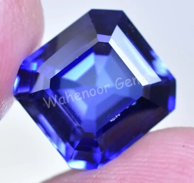 8.15 CT Natürlich Königsblau Saphir Smaragd Umwerfend Zertifiziert Makellos - Bild 1 von 4