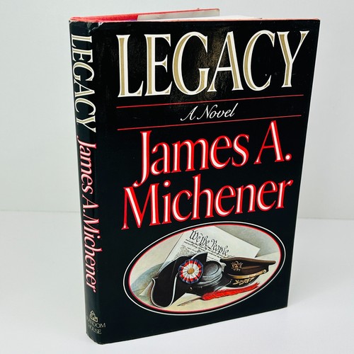 Legacy by James A. Michener Hardcover Book Historical Fiction First Edition 1987 - Picture 2 of 16