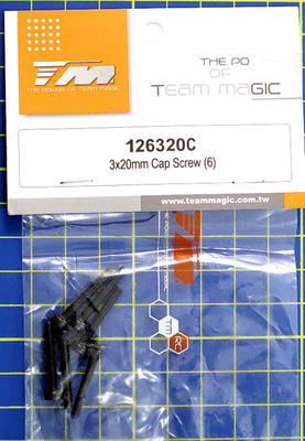 Team Magic 3x20mm Cap Screw (6) 126320C Modell