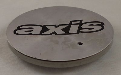 Axis Wheels Silver Custom Wheel Center Cap Caps (1) # DC-0209