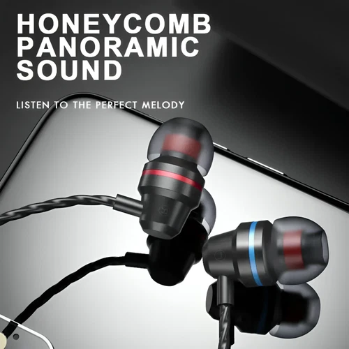 Wired Earphones For Apple iPhone iPad Samsung Headphones with mic 3.5MM aux USA - Picture 2 of 14