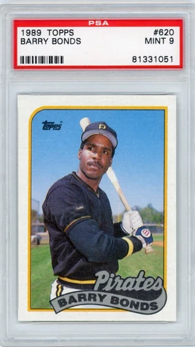 1989 Topps Baseball Barry Bonds PSA 9 Pirates Sharp!