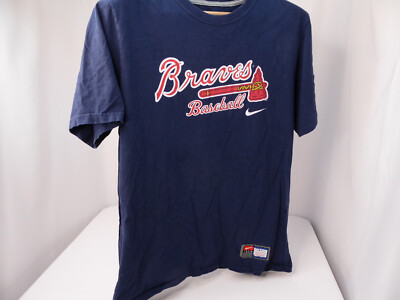 Nike Team MLB Genuine Merchandise Standard Fit Atlanta Braves T Shirt Large