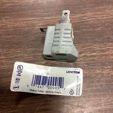 Leviton 274, Gray, Grounding Adapter A60