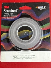 3M 71007 SCOTCHCAL 3/16" WIDE ELITE BROWN COLORED DOUBLE PIN STRIPING TAPE 2 MIL