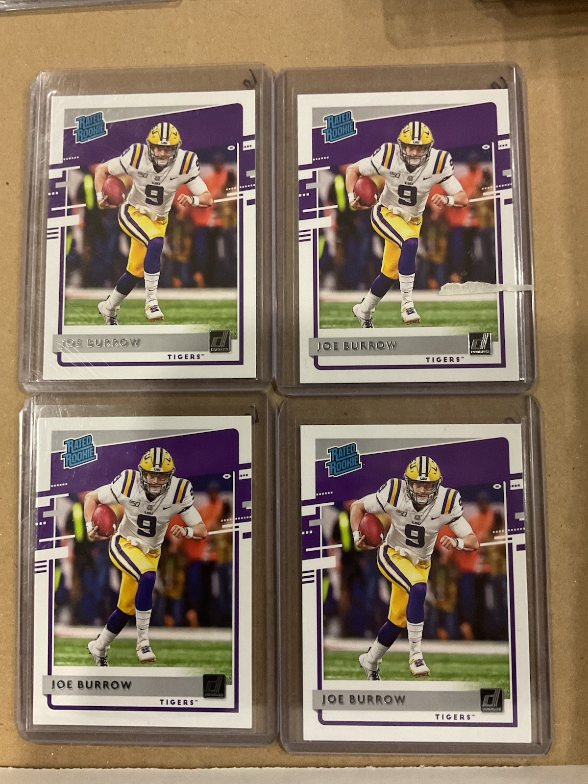 Joe Burrow RC Bengals LSU 2020 Chronicles Draft Picks #1 Donruss FREE SHIPPING!!