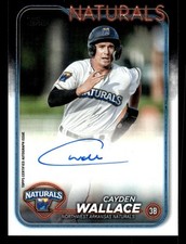 Cayden Wallace 2024 Topps Pro Debut #PD-24 Autographs