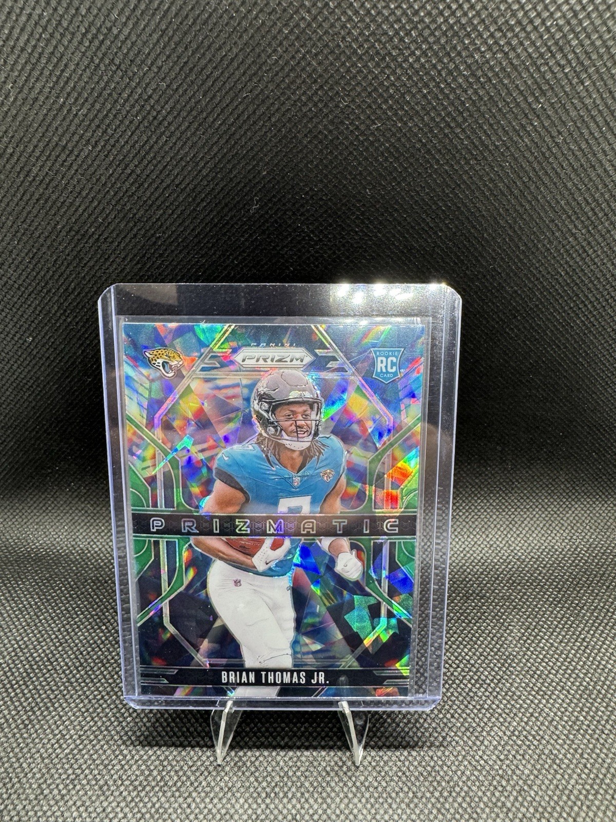 2024 Panini Prizm - Prizmatic Brian Thomas Jr. #19 Green Prizm (RC)