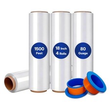 Pallet wrap Stretch Film - Industrial Strength up to 800 Stretch 20 Microns ...
