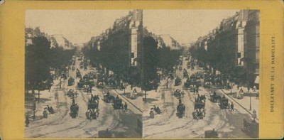 Stereo Foto Paris I Louvre, Boulevard de la Madeleine - 10449035