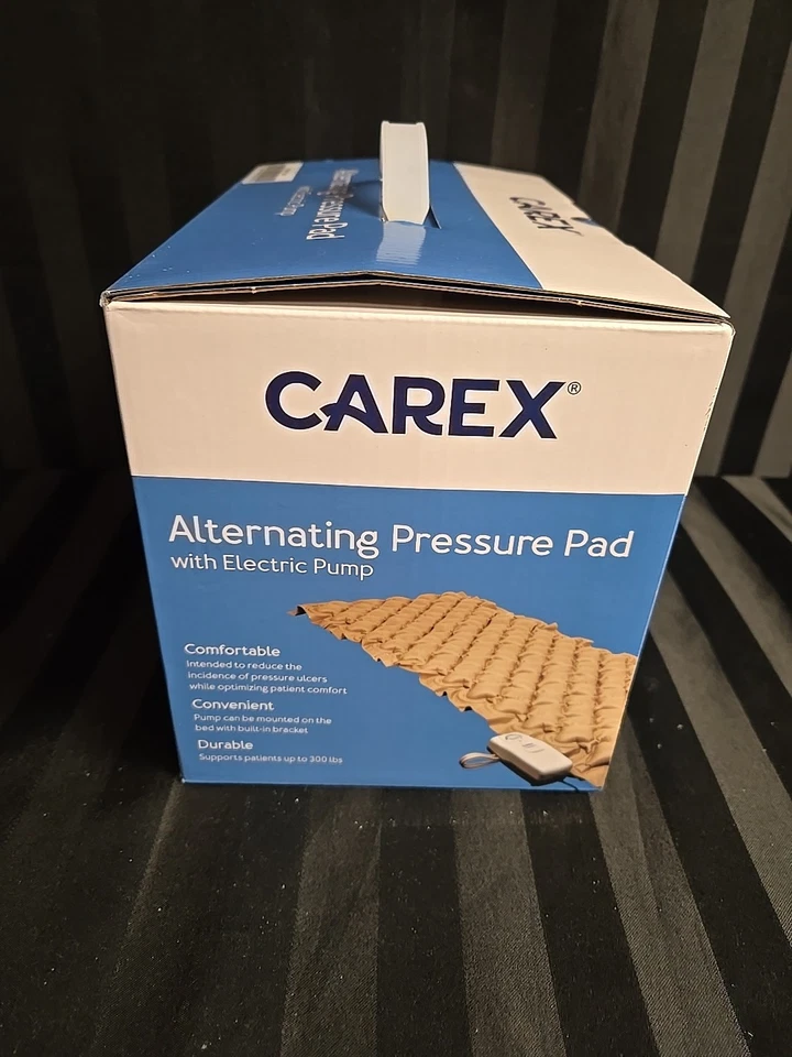 Almohadilla de presión alterna Carex con bomba eléctrica capacidad de peso 300 lb Foto 4 de 4