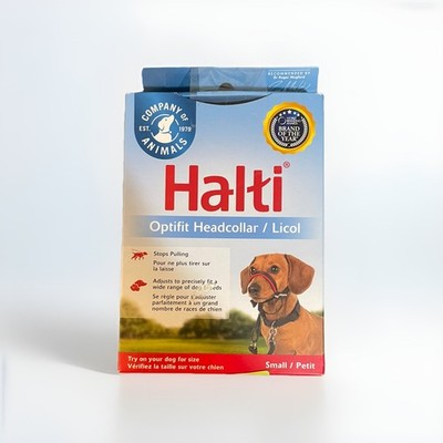 Halti OPTIFIT Dog Headcollar/ Licol Stops Pulling  Adjustable Size Small /Petit