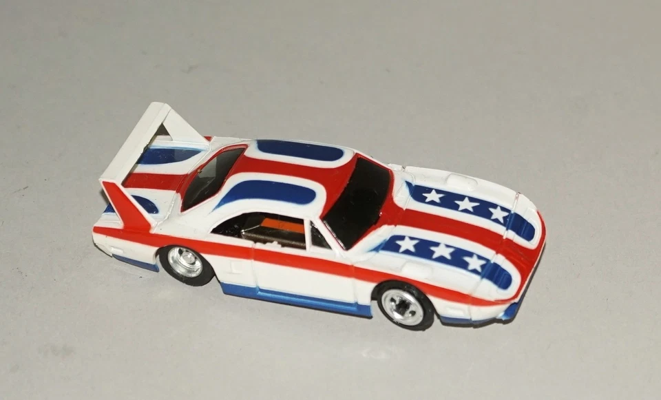 CARRO DE AUTORAMA ORIGINAL VINTAGE TYCO THUNDERJET 1976 PATRIOTIC SUPERBIRD ESCALA HO - Imagem 2 de 3