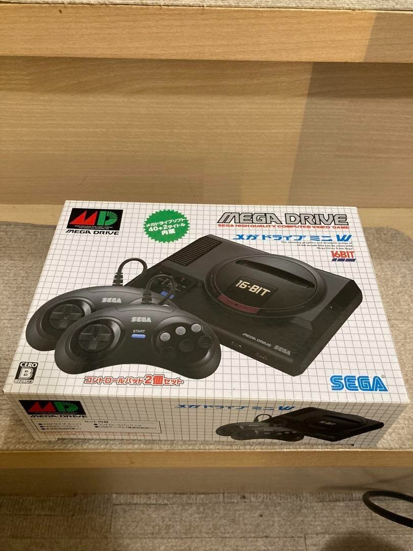 Sega Mega Drive Mini W PC Engine mini With multi-tap USED