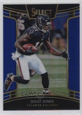 2018 Panini Select Concourse Blue Prizm /175 Julio Jones #54 0q3
