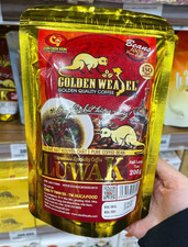 Golden Weasel Vietnamese Civet Coffee Kopi Luwak Beans from Vietnam 200 Grams