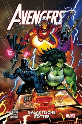 Avengers Paperback 1: Galaktische Götter HC auf 222 Ex. lim. Marvel Comic