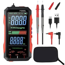 FS899L USB Rechargeable Digital Multimeter Tester for Electrical & NCV Testing