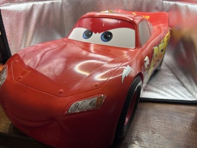 Lightning McQueen Large 19'' Red Plastic Race Car Toy Model With Rust-Eze Graphic