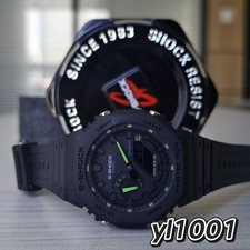 Casio - Utility Black GA-2100-1A3ER, G-Shock RESIN BLACK digital quartz Watch