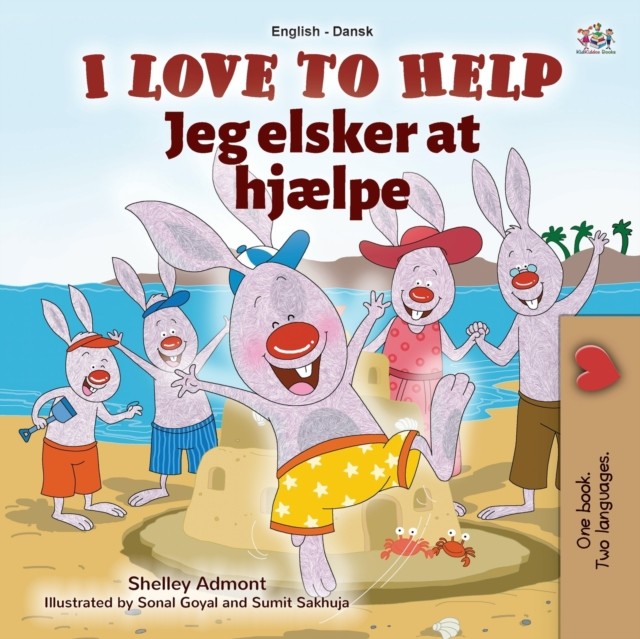 I Love to Help (English Danish Bilingual Children's Book) by Kidkiddos Books