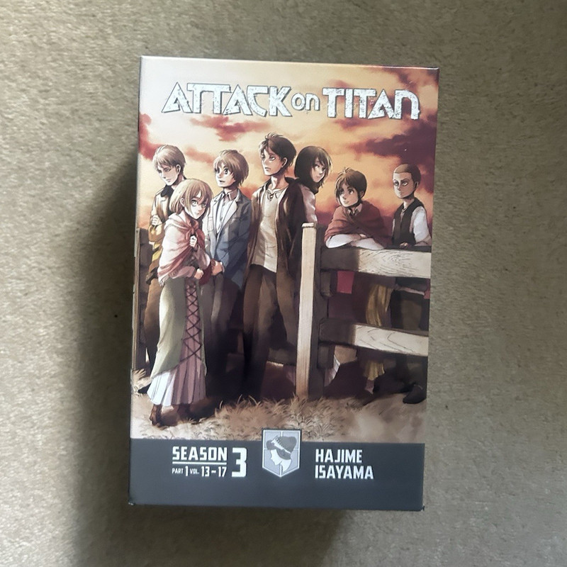 Attack on Titan Season 3 Manga Vol 13-22 English Softcover Kodansha Isayama