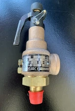 AQUATROL 1/2 MNPT x 3/4 FNPT BRASS/BRONZE SERIES 560-DC SAFETY VALVE SET 100 PSI