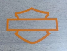 Harley Davidson Shield vinyl decal