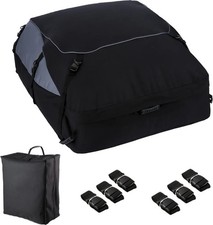 580L Auto Dachbox Dachkoffer Faltbare Dachtasche Dachgepäckträger Wasserdicht DE