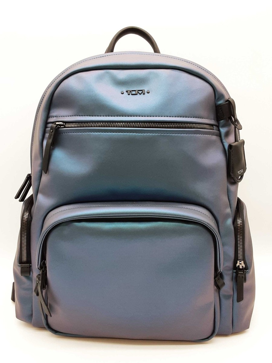 Tumi Voyageur Caren Iridescent Blue Purple Backpack Tumi Voyageur Caren Iridescent Blue Purple Backpack