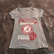Alabama Crimson Tide Women's V-Neck T-Shirt-XL