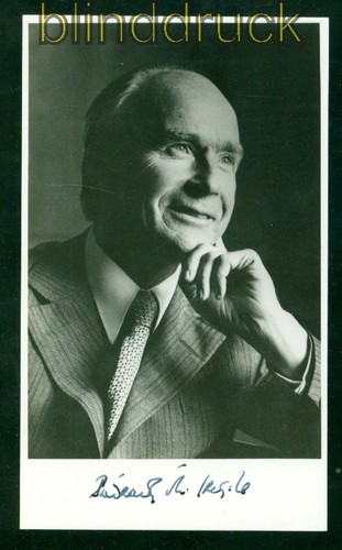 Hillery, Patrick Präsident von Irland 1980 Autogrammkarte mit Anschreiben(57961)