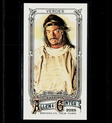 Tai Verdes 2025 Topps Allen & Ginter Mini Allen & Ginter Back #298