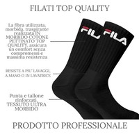 Tennissocken Fila F4401 Herren Frottee 2 StüCk Weiß GrößE 39-42 Sportsocken