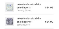 Bambino Mio, Miosolo Classic All-in-One cloth diaper