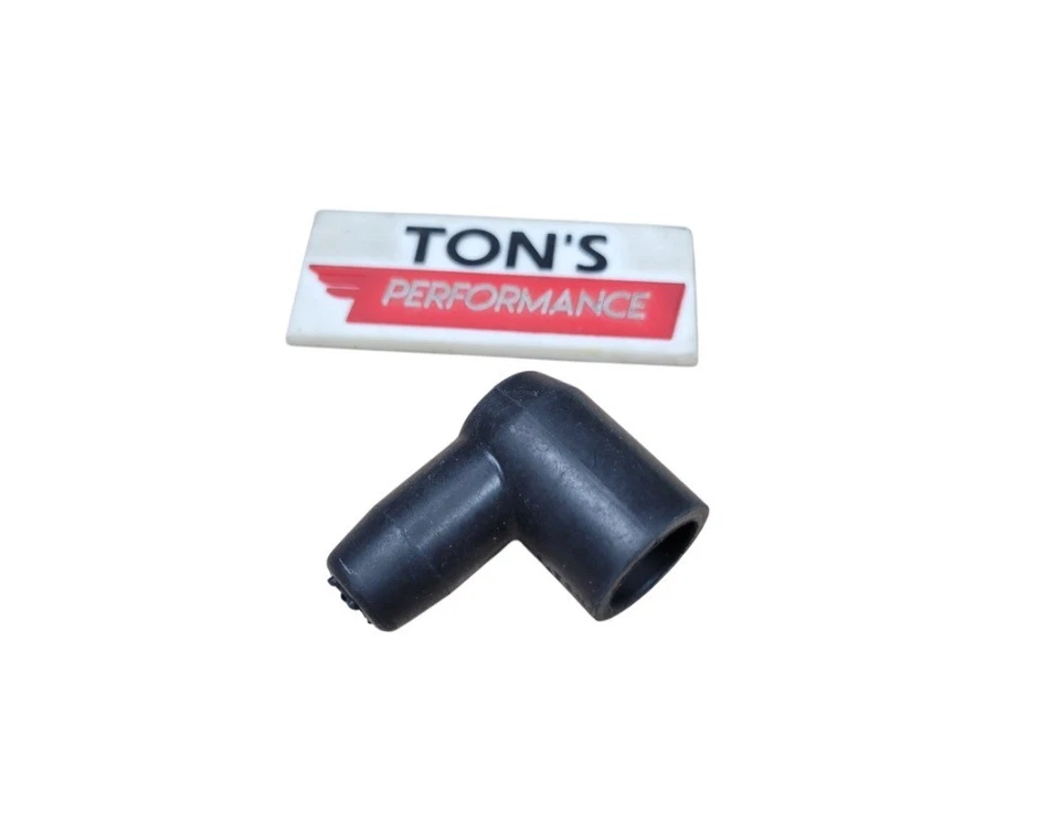 Hágalo usted mismo Kit de cables de bujía cubiertos de tela de supresión de 8 mm cables de colección negro naranja Foto 4 de 4