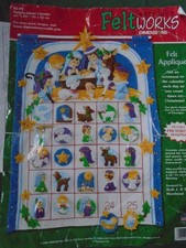 DIMENSIONS FELT NATIVITY ADVENT CALENDAR KIT 