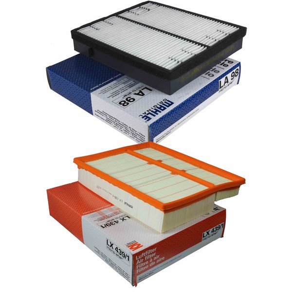 Mahle / Knecht Set Filterpaket Innenraumfilter LA 98 Luftfilter LX 439/1-image