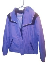 Columbia Omni Shield Hooded Ski Jacket Coat Girls 18/20 Youth Purple Insulated
