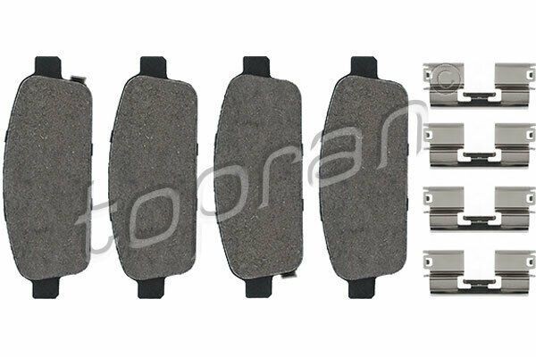 Kit plaquettes de frein arrière pour Opel Astra J et Chevrolet Cruze