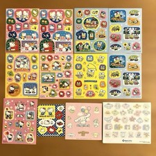 Sanrio Hello Kitty Rare Stickers Set 12 Pcs Heisei Retro Unreleased