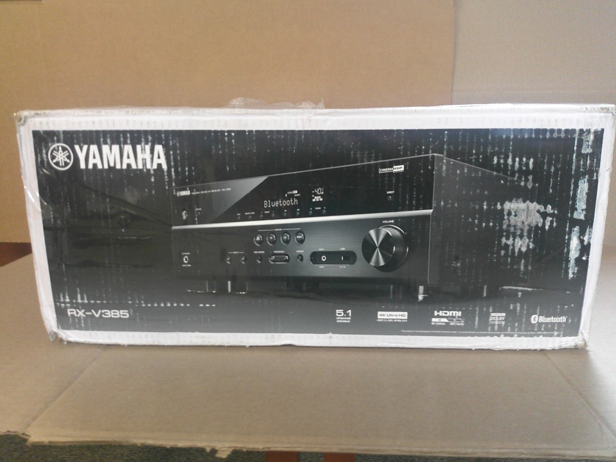 Yamaha RX-V385 5.1-channel 4k Ultra HD AV Receiver | eBay
