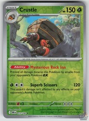 Crustle 012/182 Destined Rivals Reverse Holo Rare