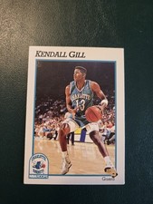 1991-1992 NBA Hoops - Charlotte Hornets - Kendall Gill