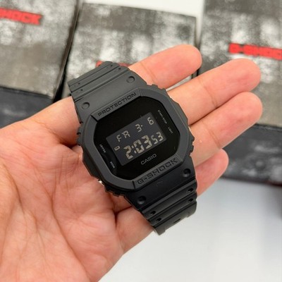 Casio G-Shock DW-5600UBB-1DR All Black Digital Watch 200M Shock